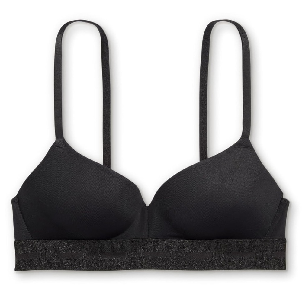 NWT Victorias Secret PINK Wear Everywhere Lightly Lined Wireless T-Shirt Bra 38D